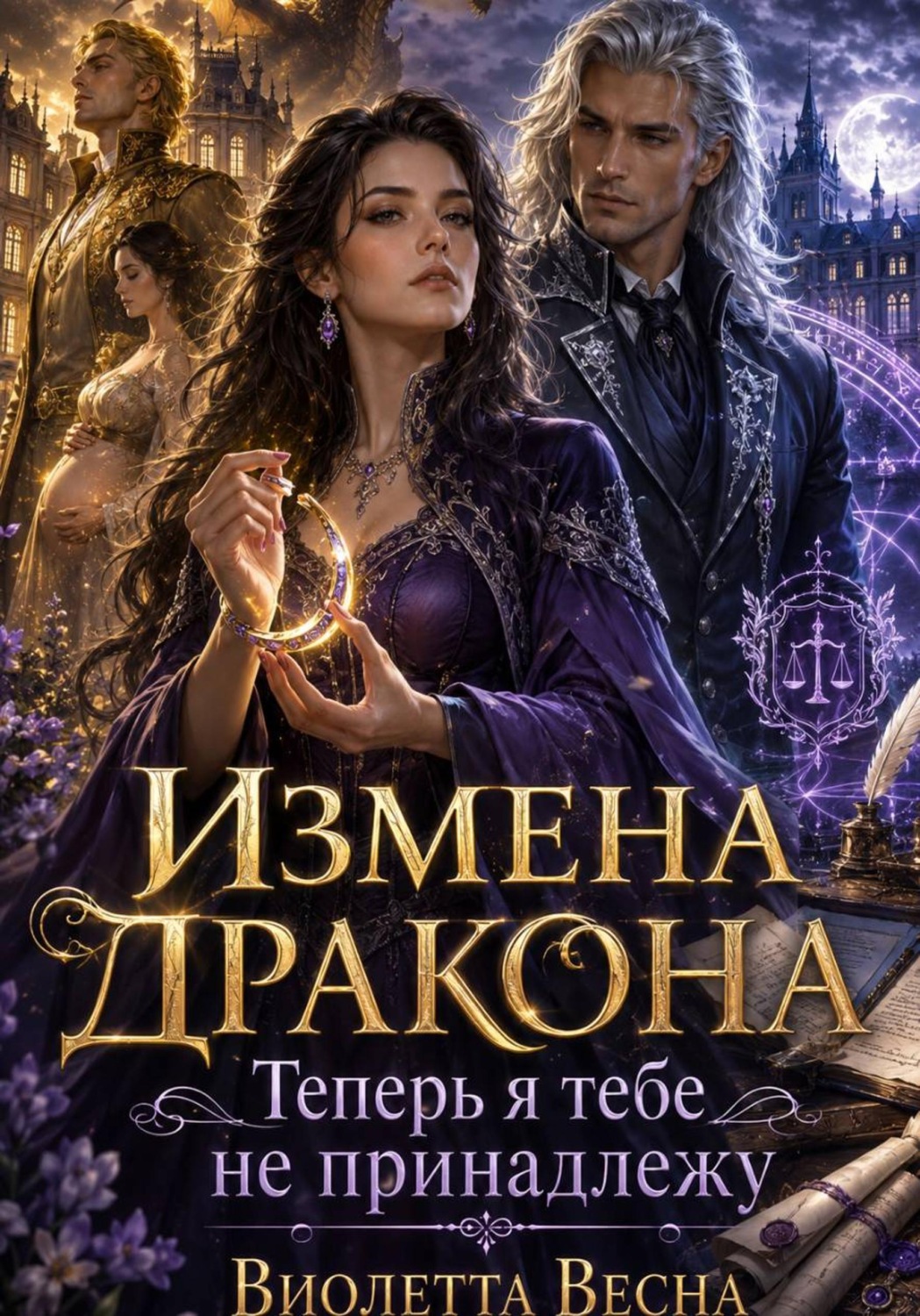 Обложка книги «Измена дракона. Теперь я тебе не принадлежу»