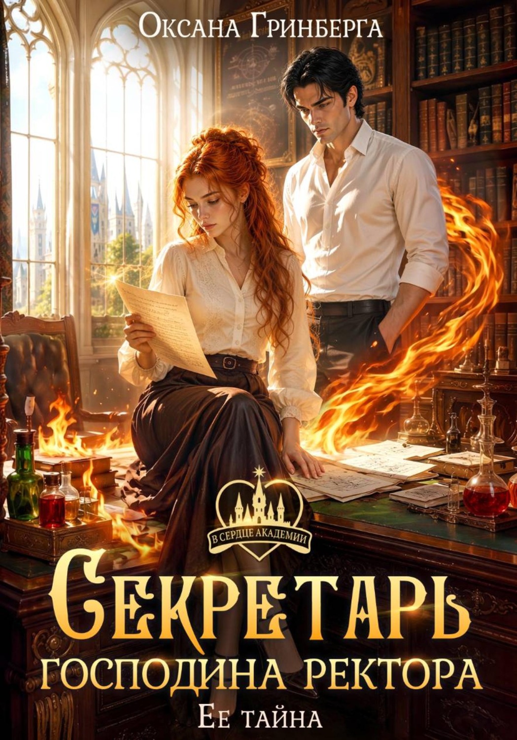 Обложка книги «Секретарь господина ректора»