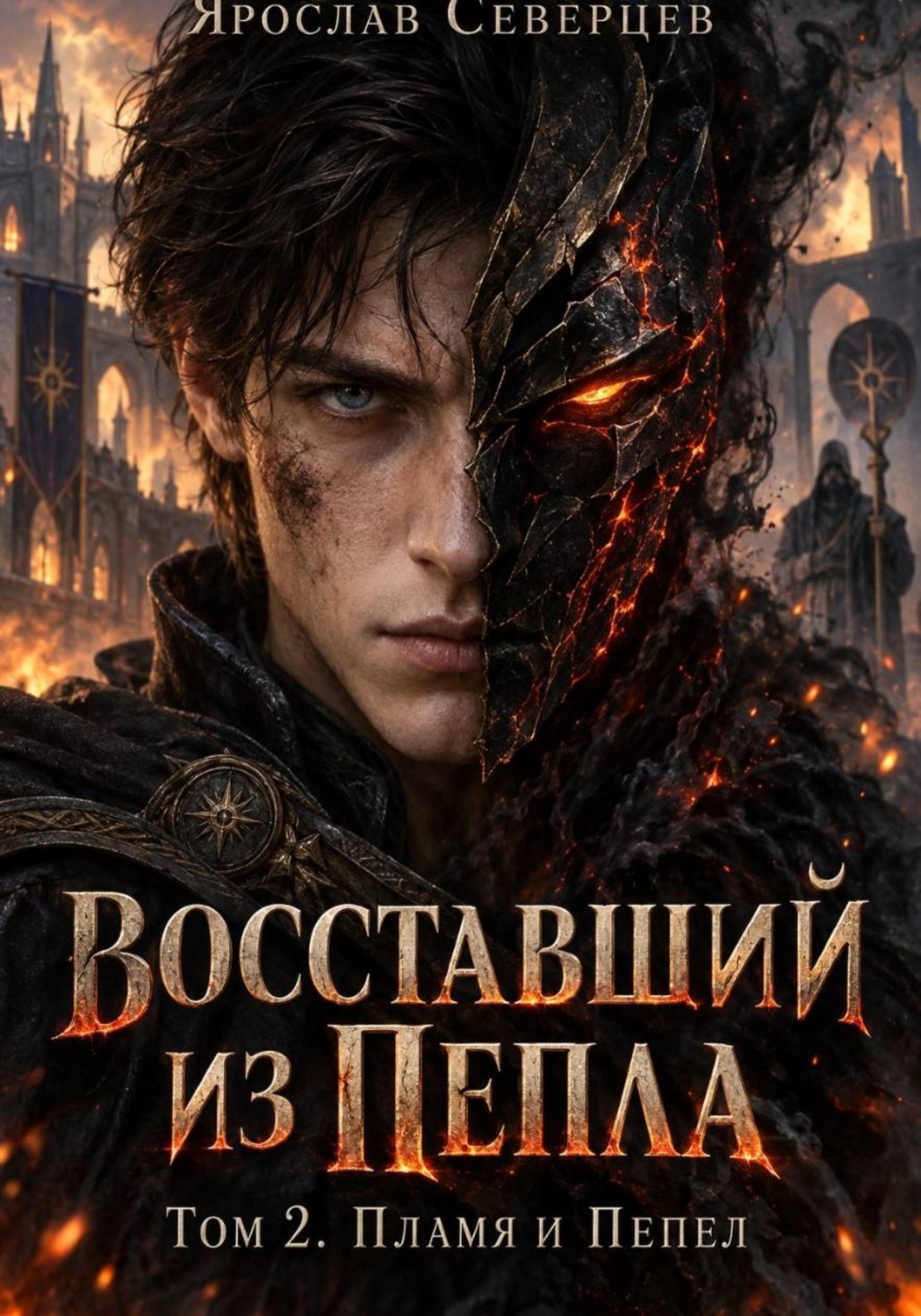Обложка книги «Восставший из пепла Том 2 Пламя и Пепел»