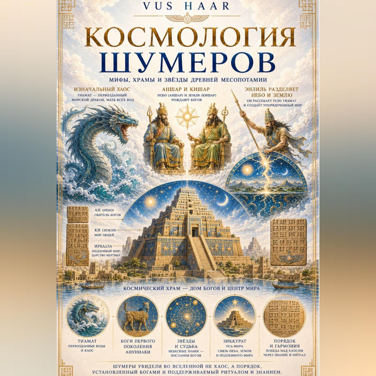 Обложка книги «Космология шумеров»