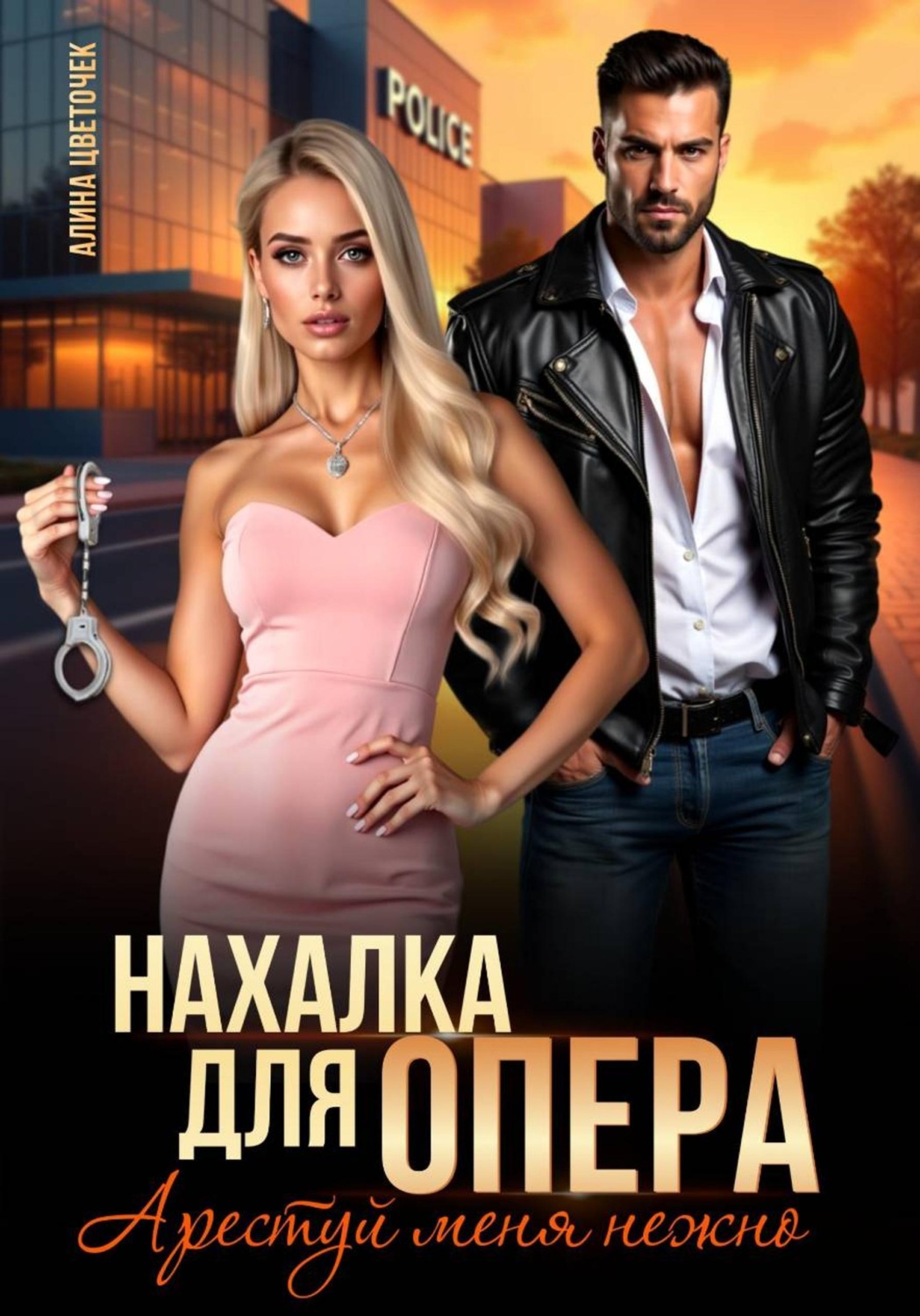 Обложка книги «Нахалка для опера. Арестуй меня нежно»