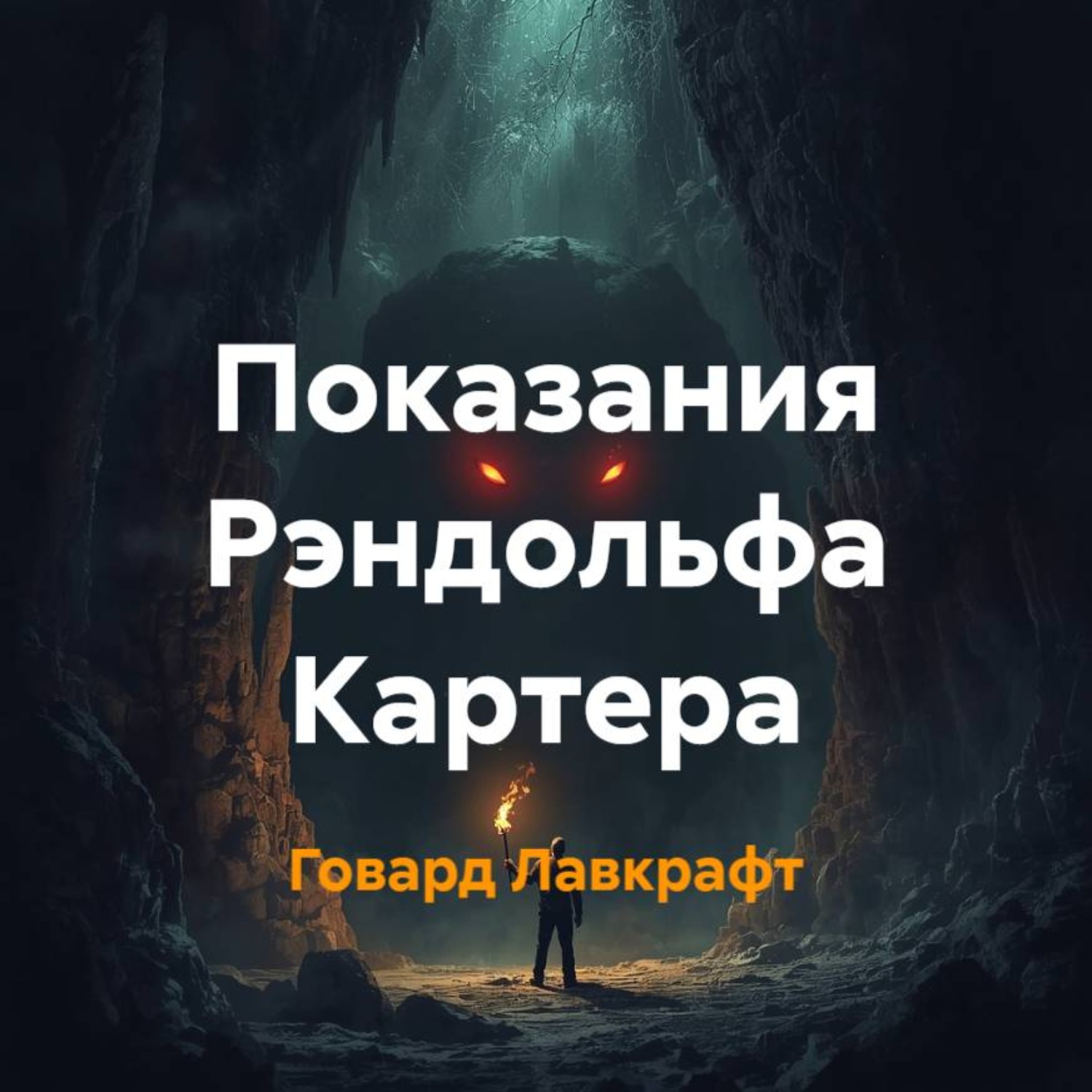Обложка книги «Показания Рэндольфа Картера»