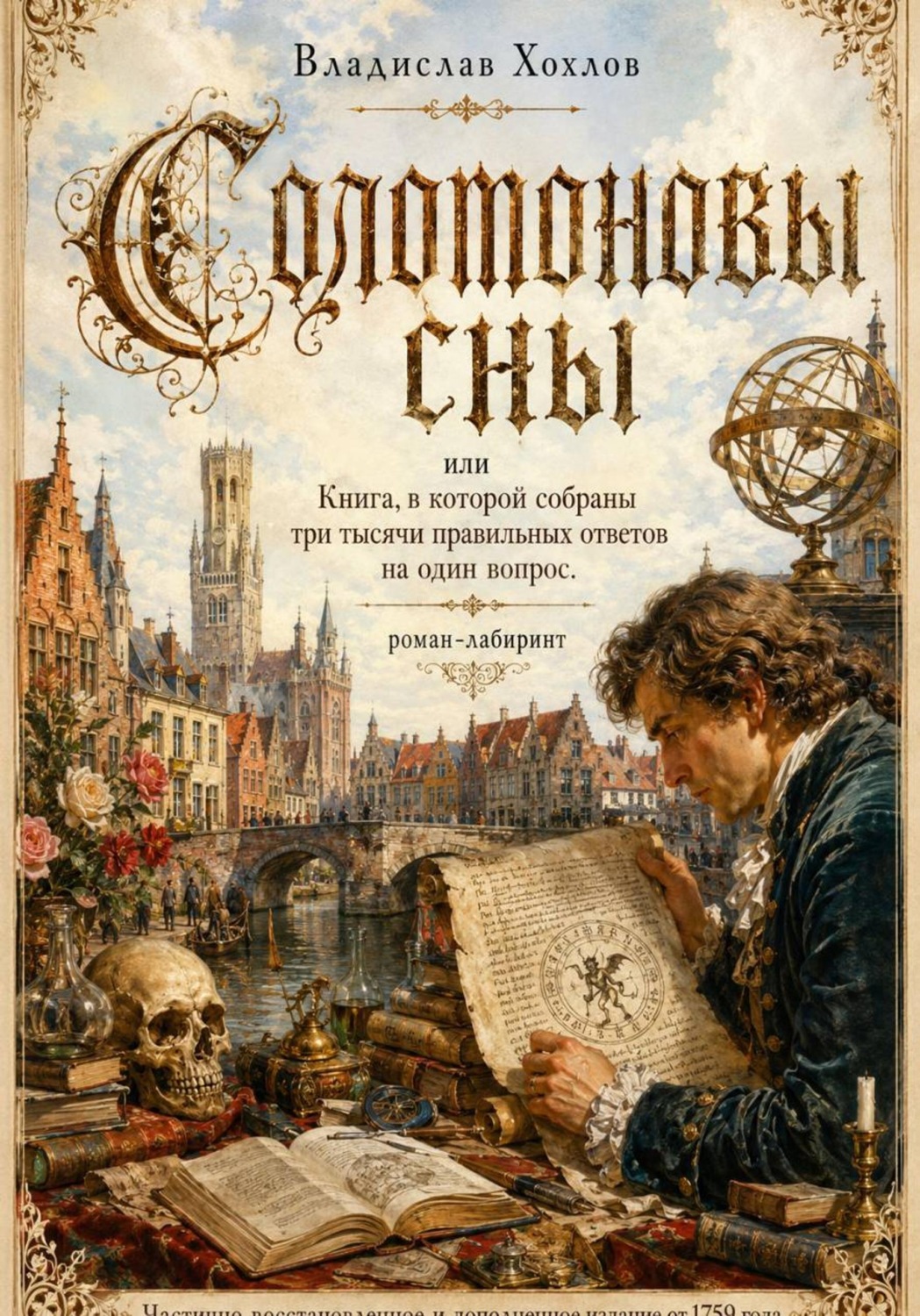 Обложка книги ««Соломоновы сны» или Книга, в которой собраны три тысячи правильных ответов на один вопрос.»