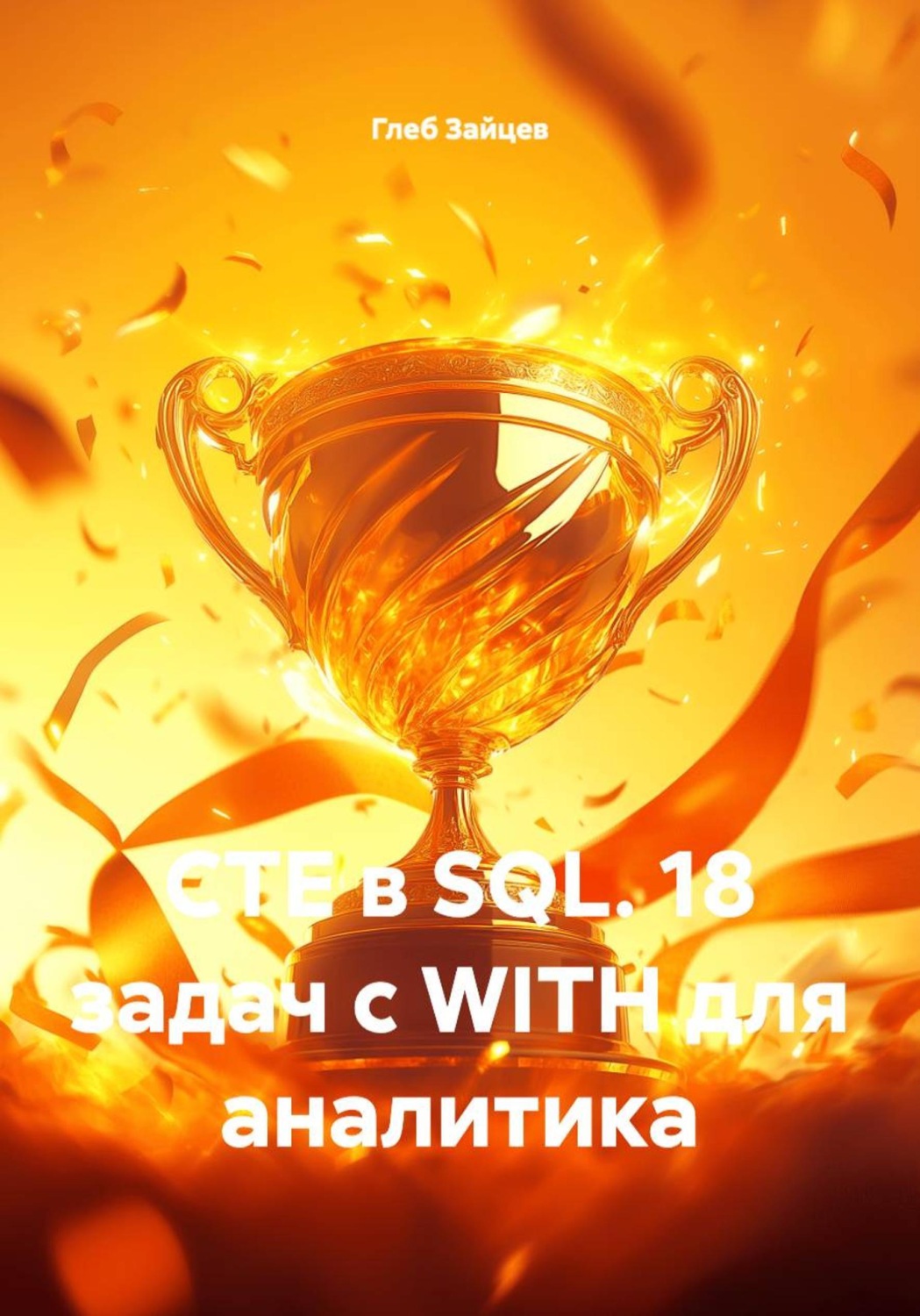 Обложка книги «CTE в SQL. 18 задач с WITH для аналитика»