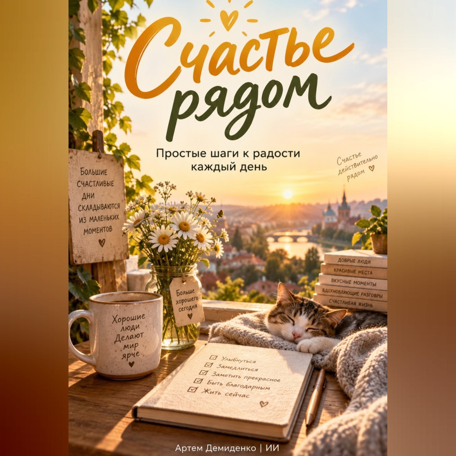 Обложка книги «Счастье рядом: Простые шаги к радости каждый день»