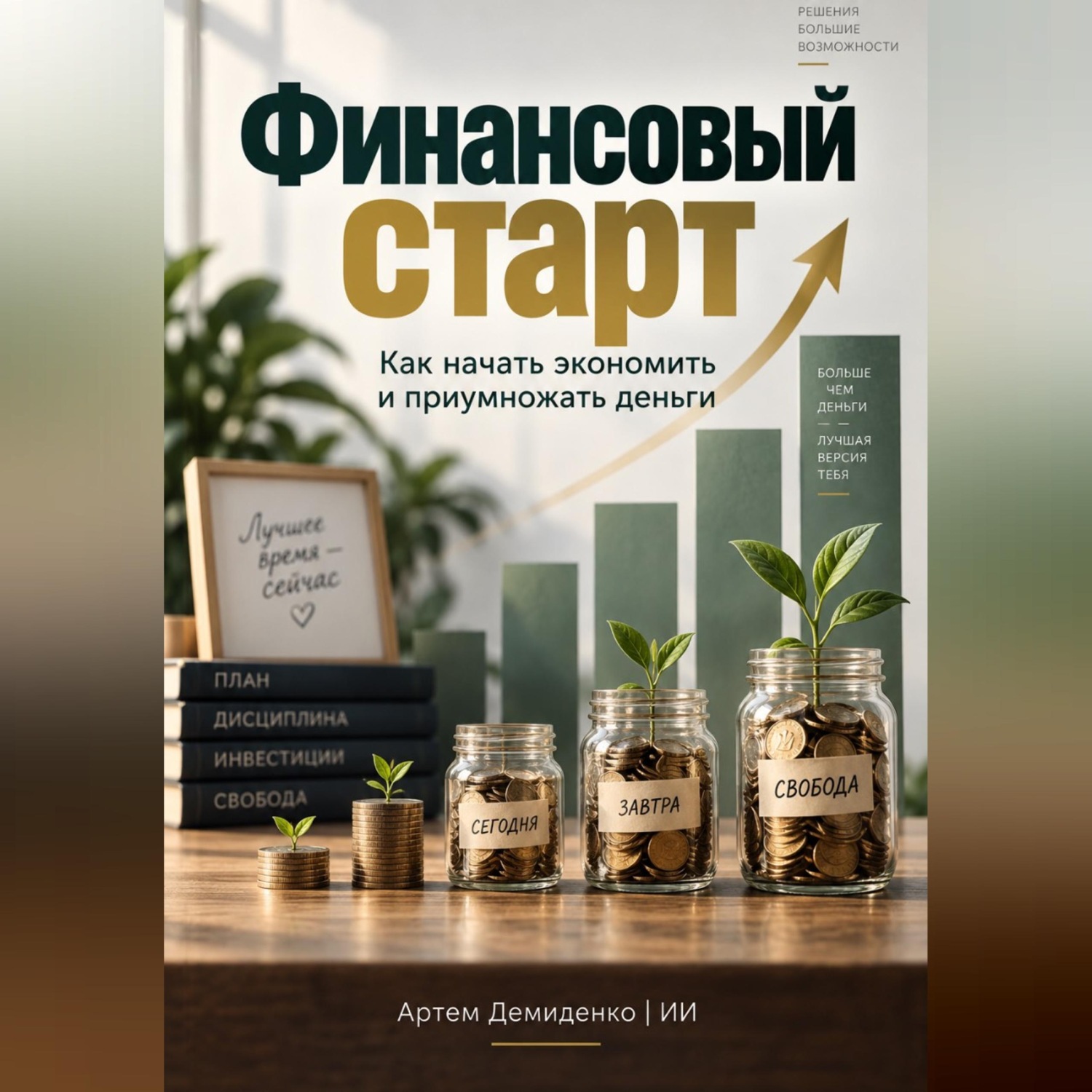 Обложка книги «Финансовый старт: Как начать экономить и приумножать деньги»
