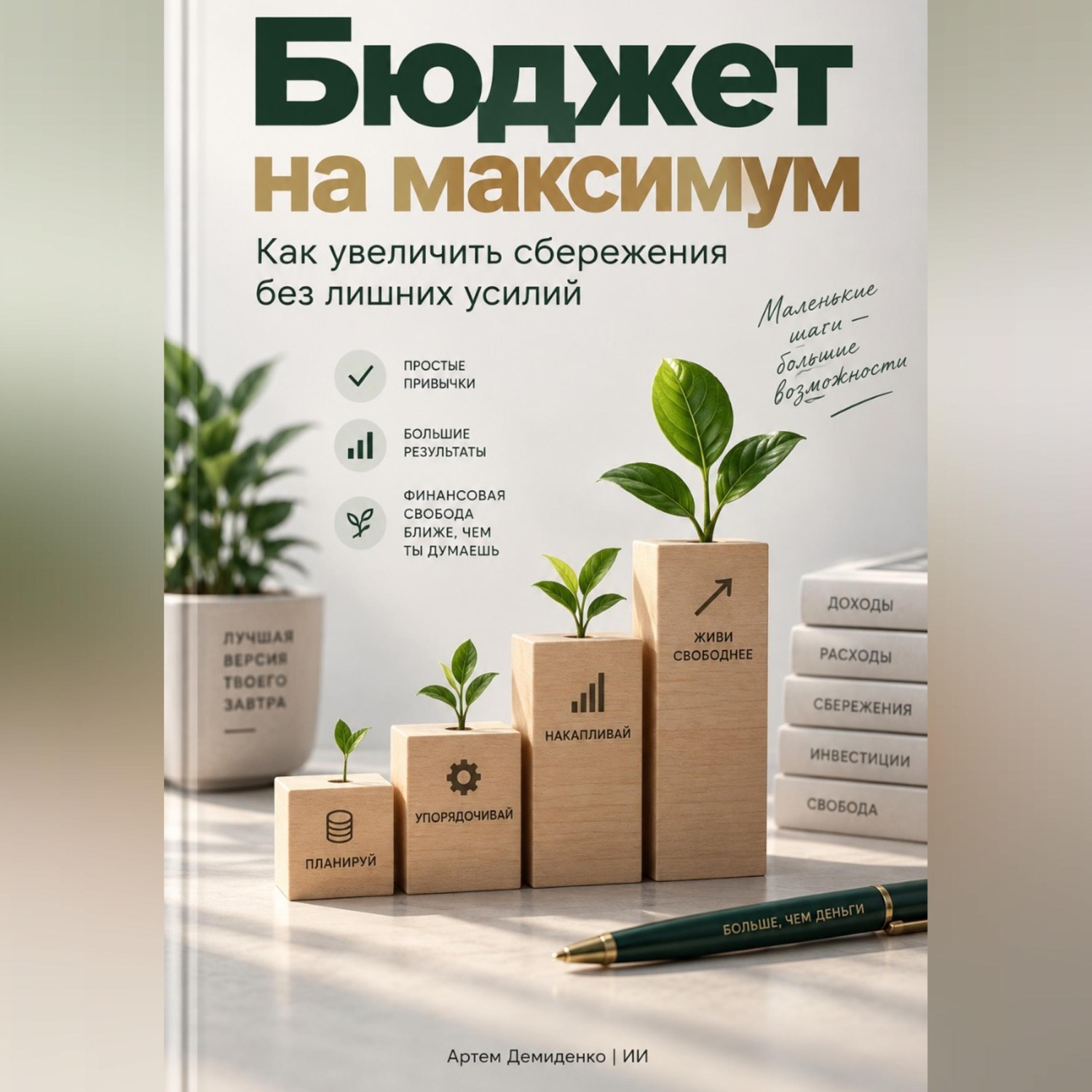 Обложка книги «Бюджет на максимум: Как увеличить сбережения без лишних усилий»