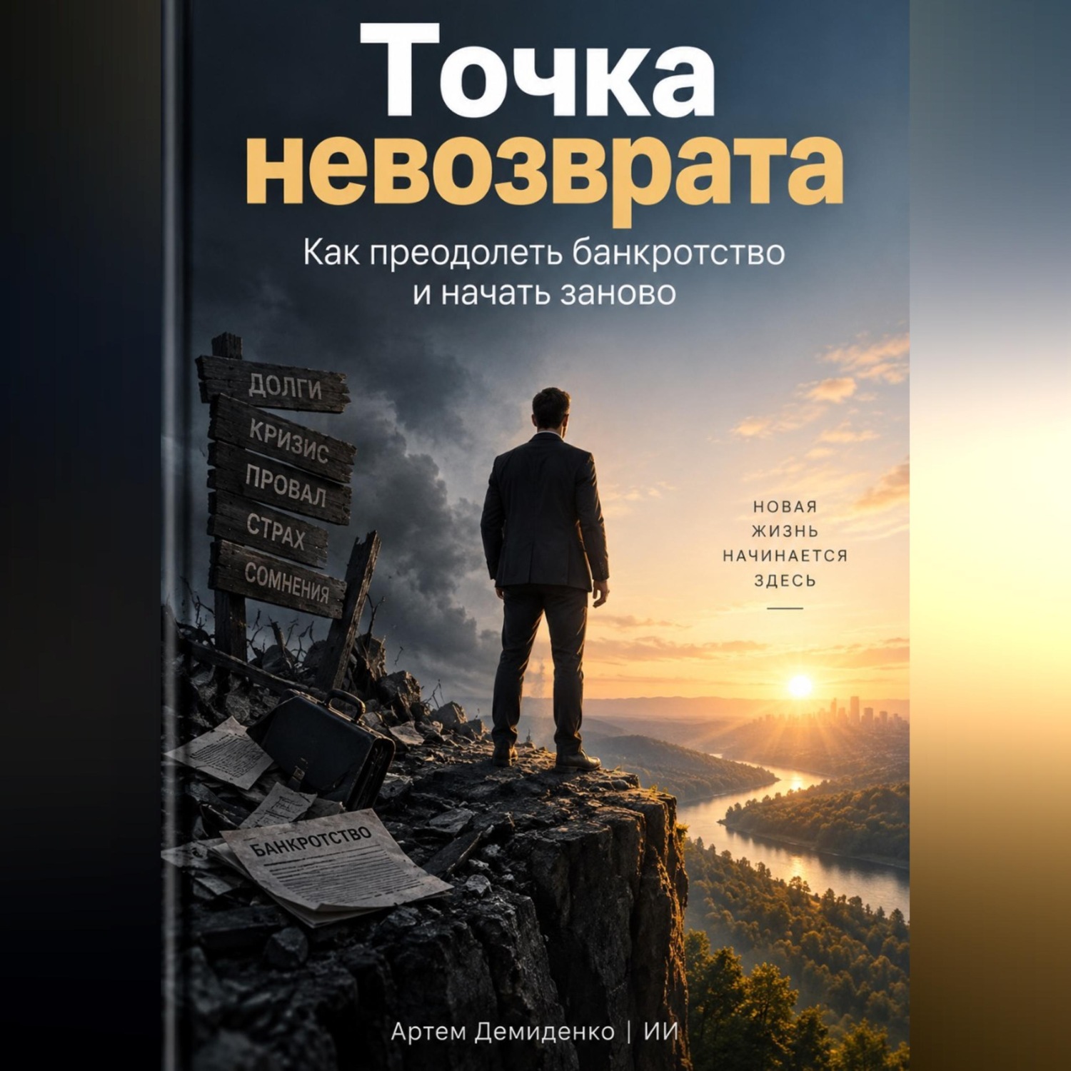 Обложка книги «Точка невозврата: Как преодолеть банкротство и начать заново»