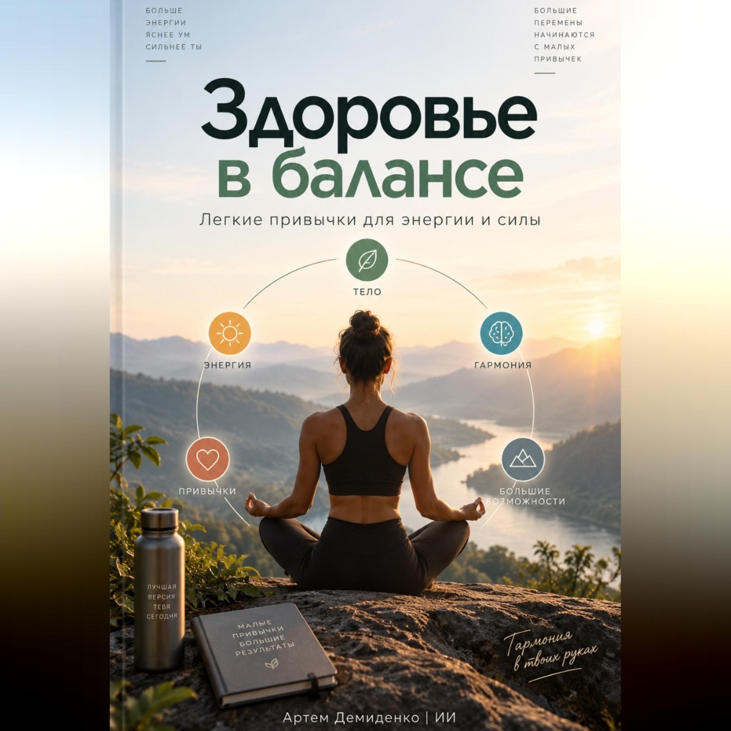 Обложка книги «Здоровье в балансе: Легкие привычки для энергии и силы»