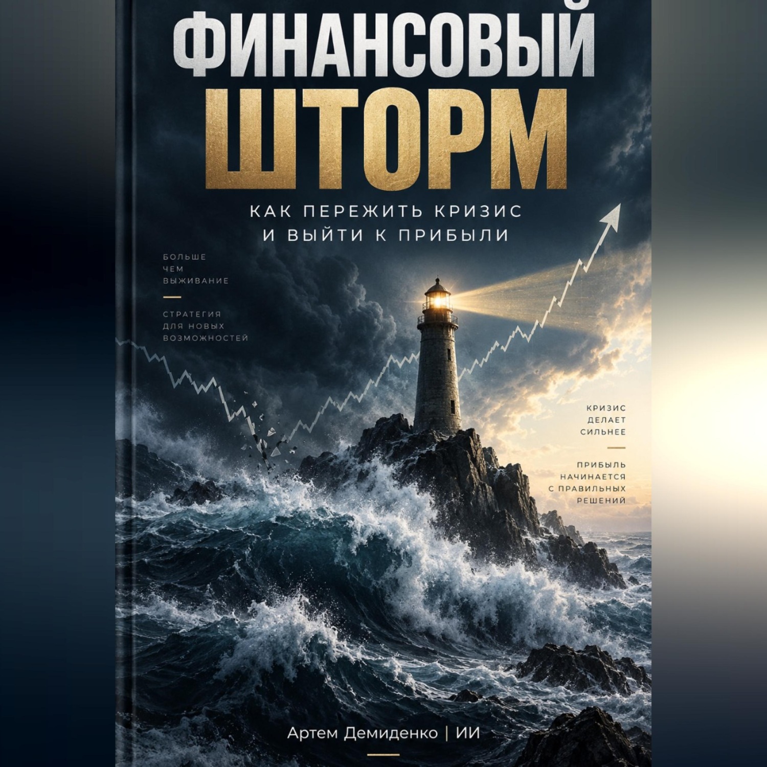 Обложка книги «Финансовый шторм: Как пережить кризис и выйти к прибыли»