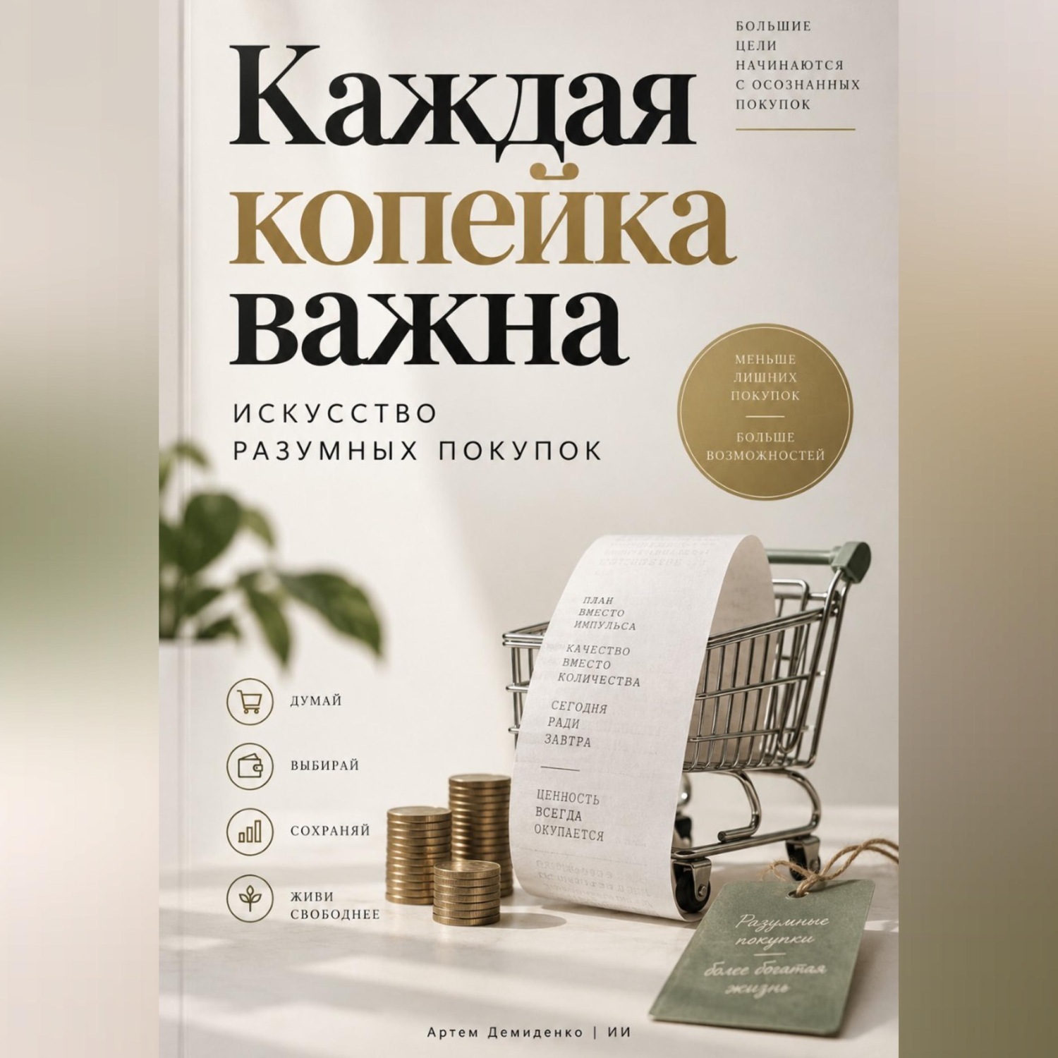 Обложка книги «Каждая копейка важна: Искусство разумных покупок»