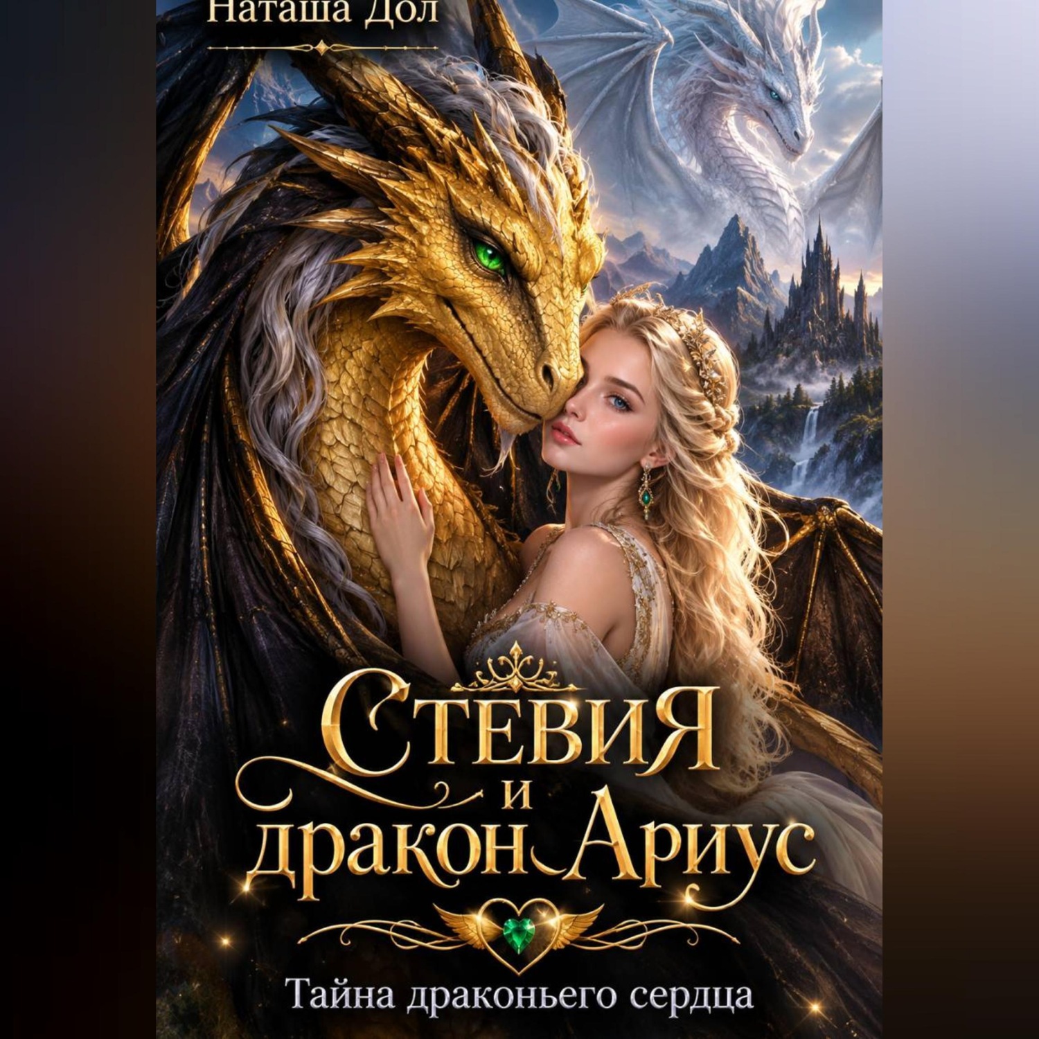 Обложка книги «Стевия и дракон Ариус. Тайна драконьего сердца»