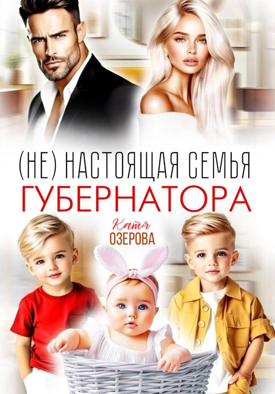 Обложка книги «(Не) настоящая семья губернатора»