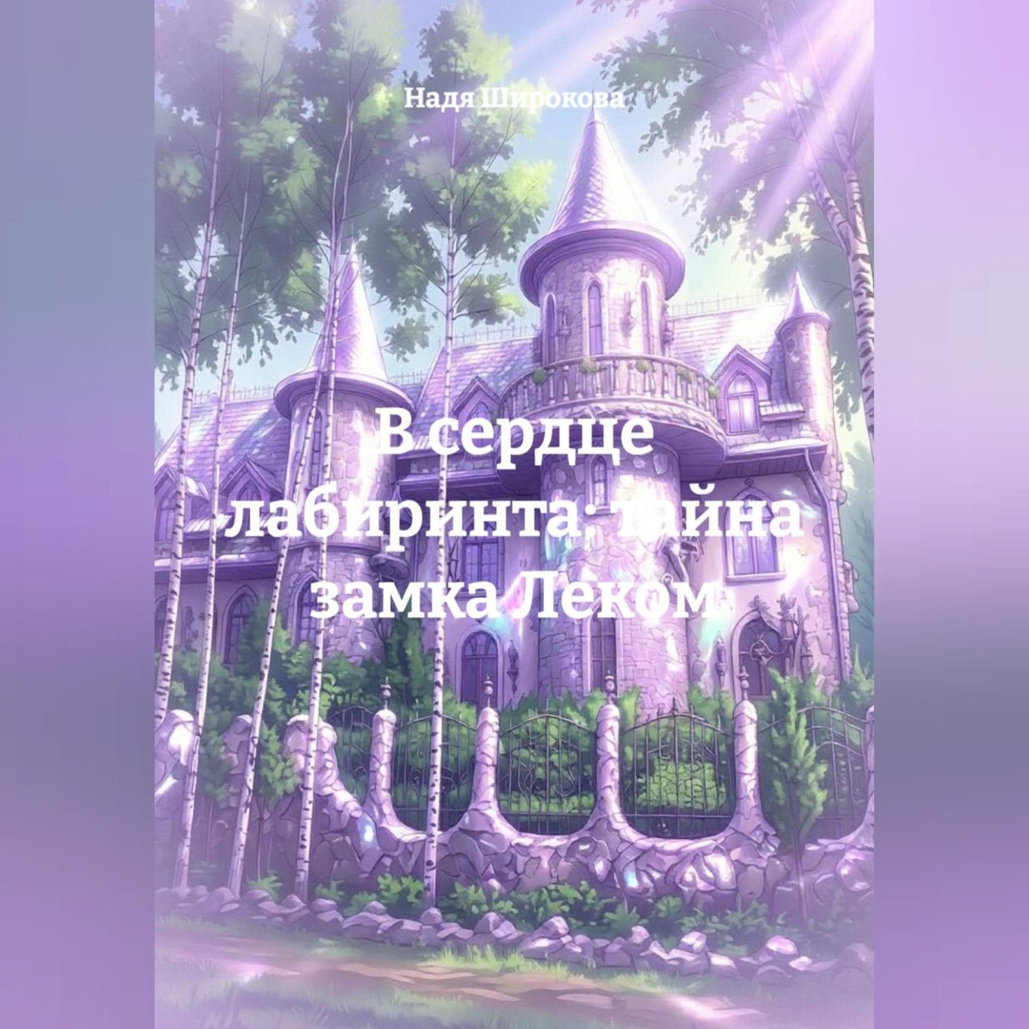 Обложка книги «В сердце лабиринта: тайна замка Леком»