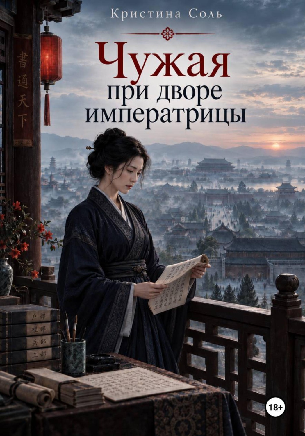 Обложка книги «Чужая при дворе императрицы»