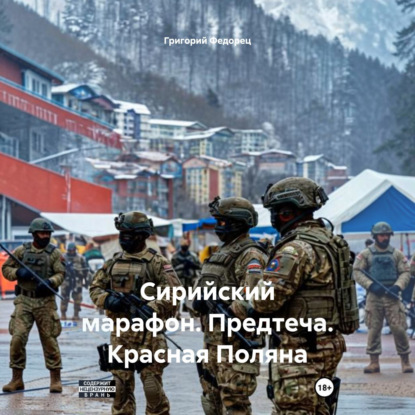 Обложка книги «Сирийский марафон. Предтеча. Красная Поляна»