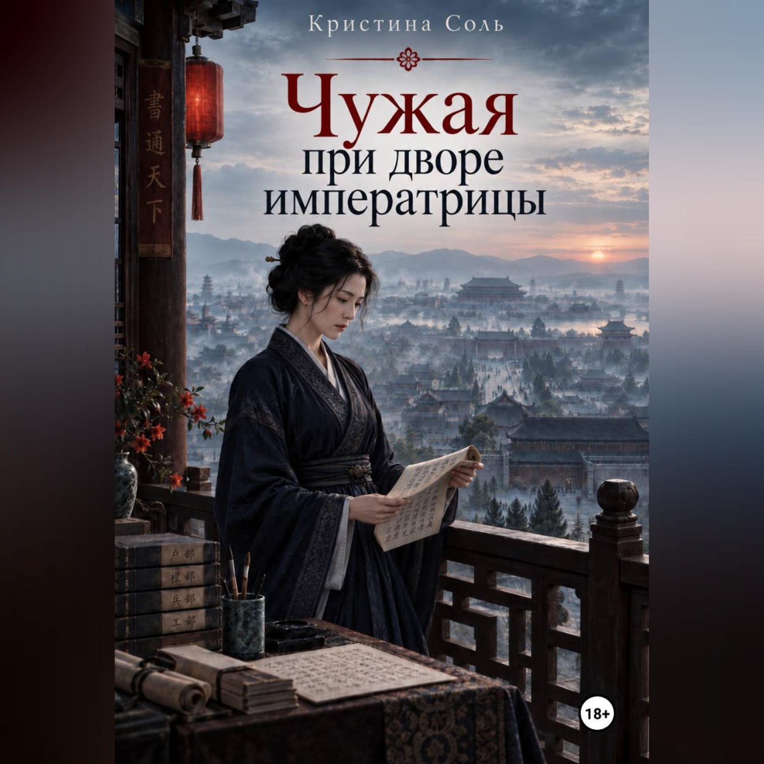 Обложка книги «Чужая при дворе императрицы»