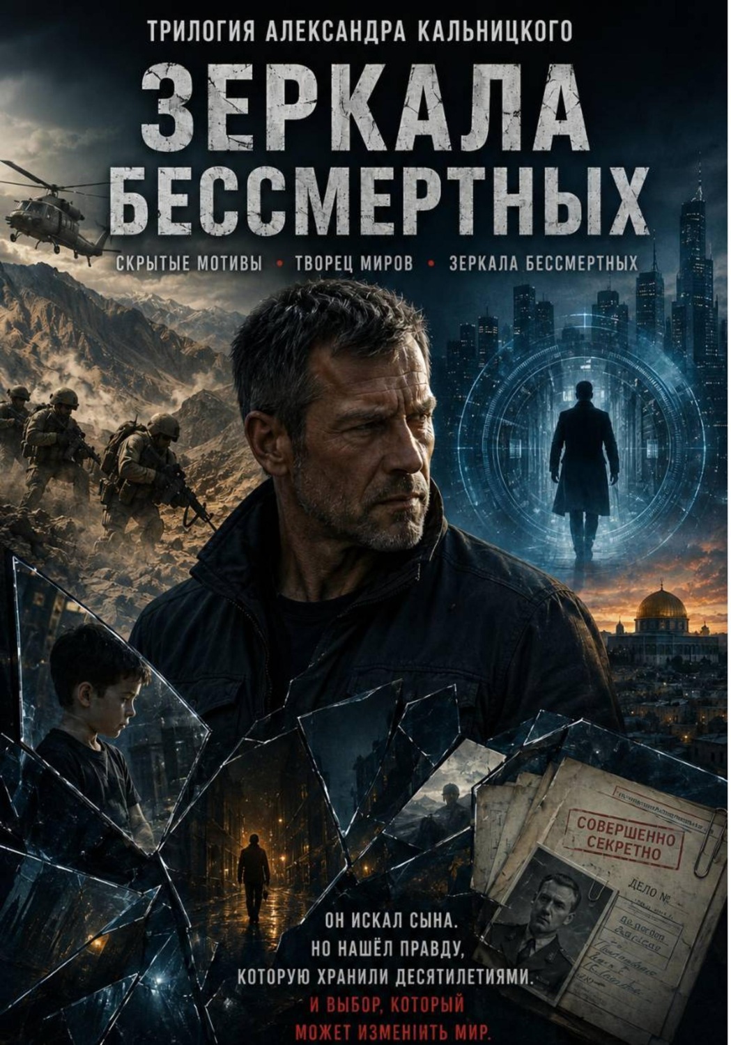 Обложка книги «Зеркала бессмертных»