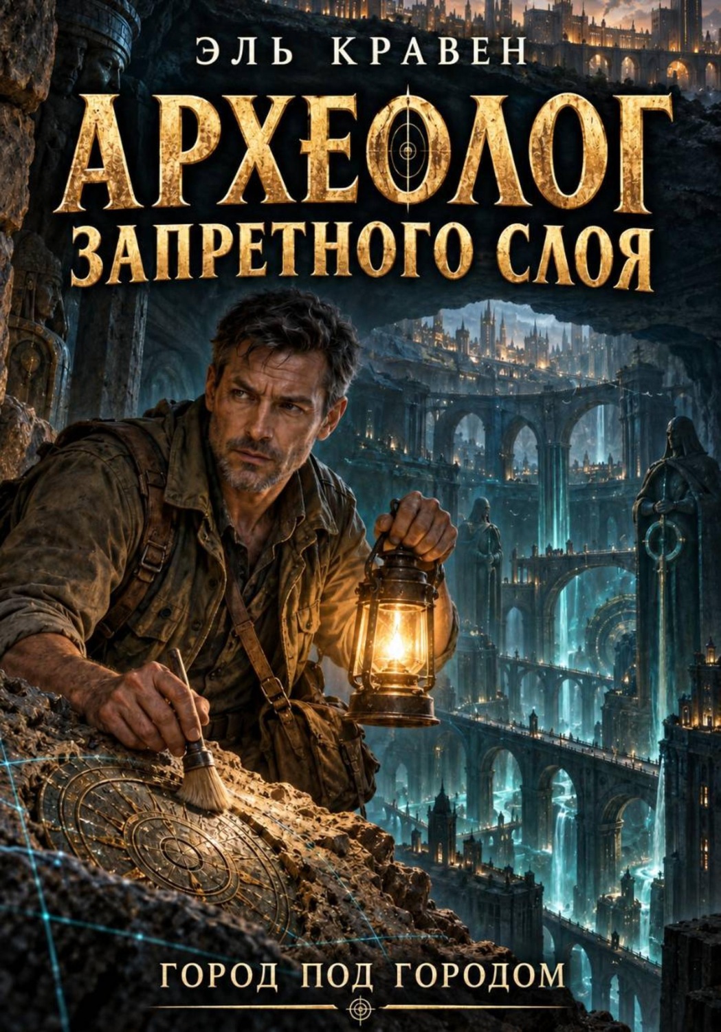 Обложка книги «Археолог Запретного Слоя. Город под городом»