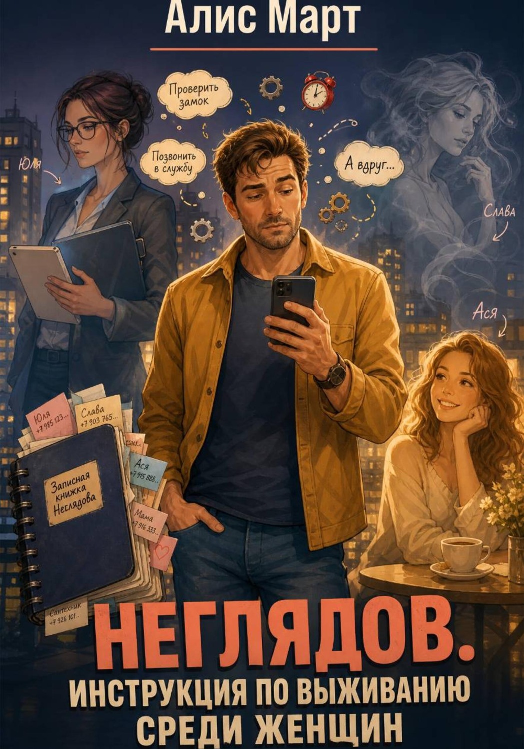 Обложка книги «Неглядов. Инструкция по выживанию среди женщин»