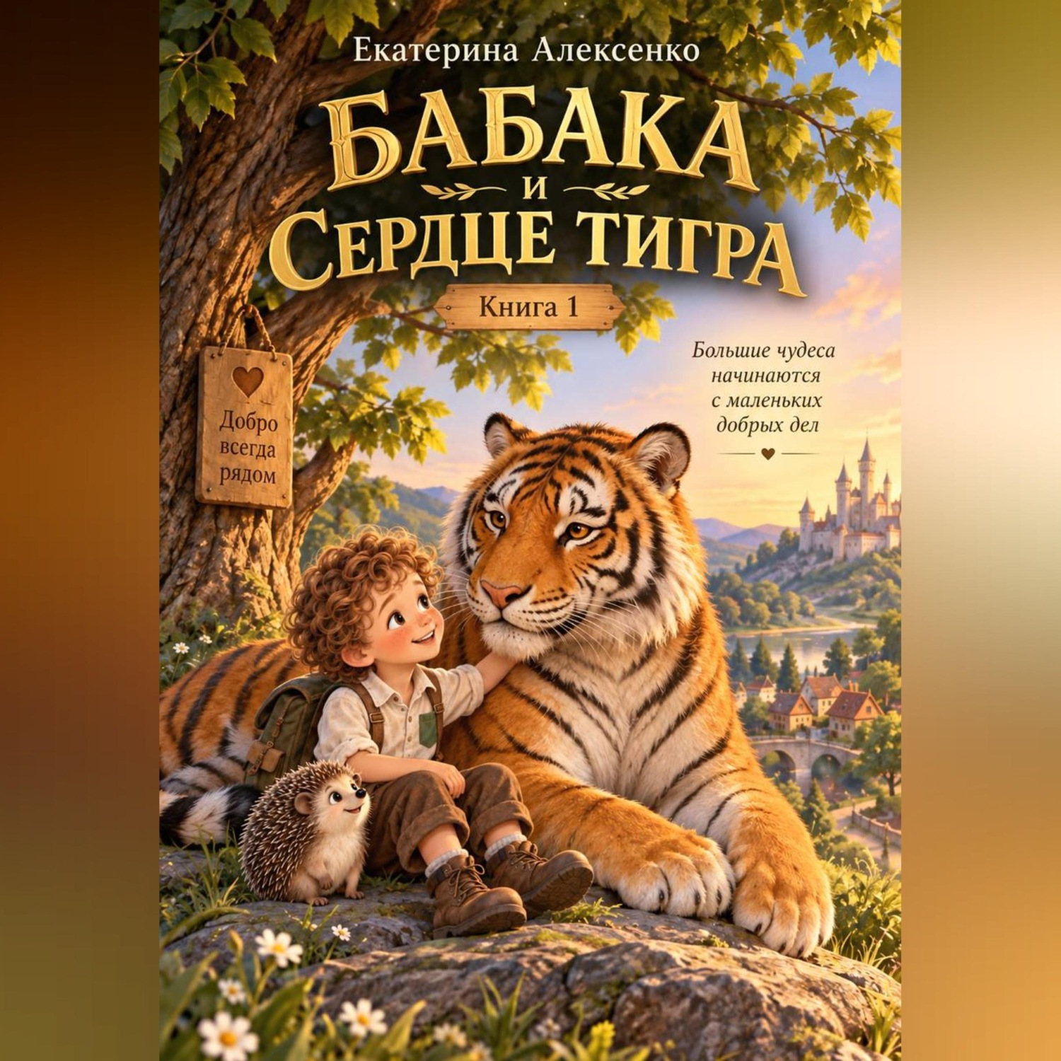 Обложка книги «Бабака и Сердце Тигра»