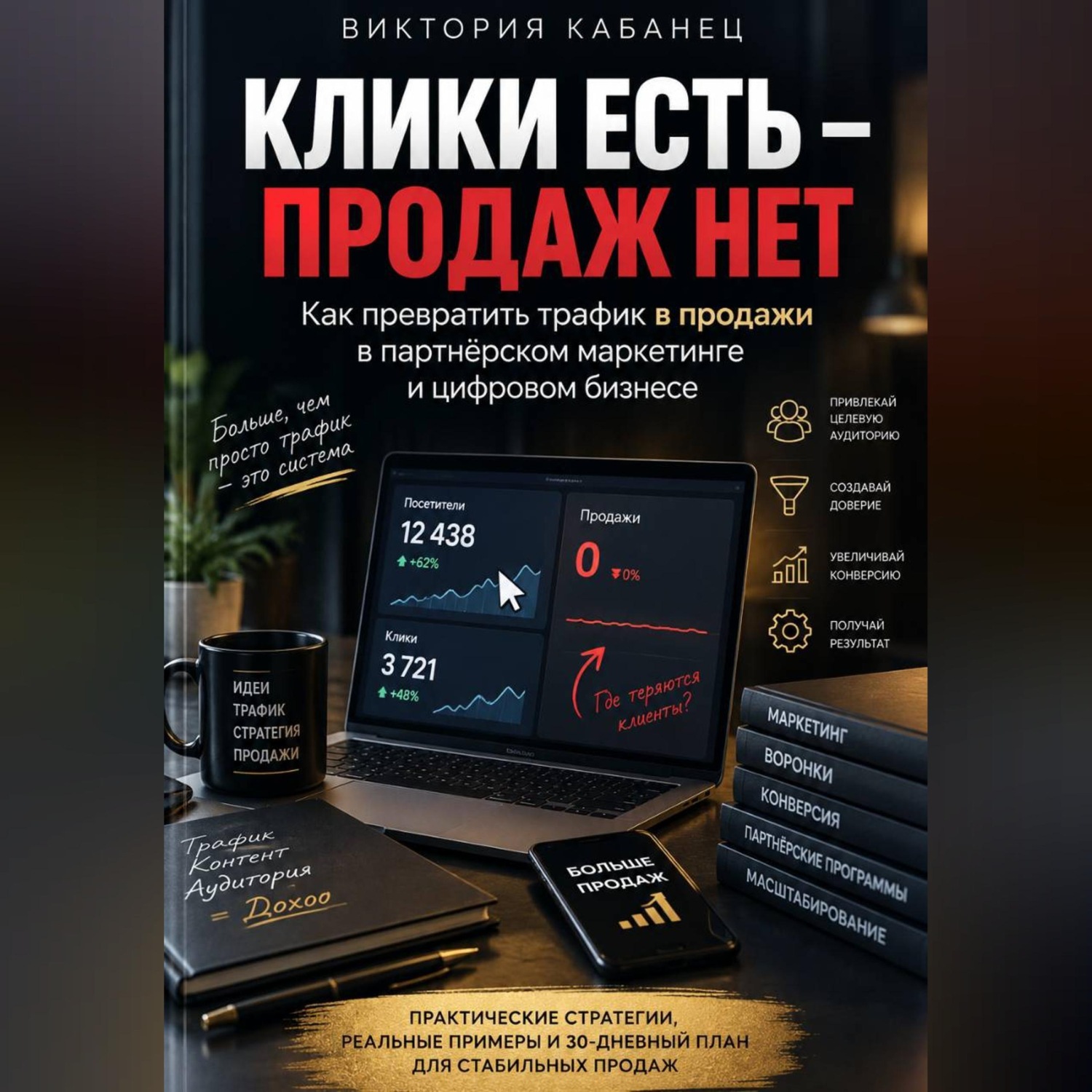 Обложка книги «КЛИКИ ЕСТЬ — ПРОДАЖ НЕТ»