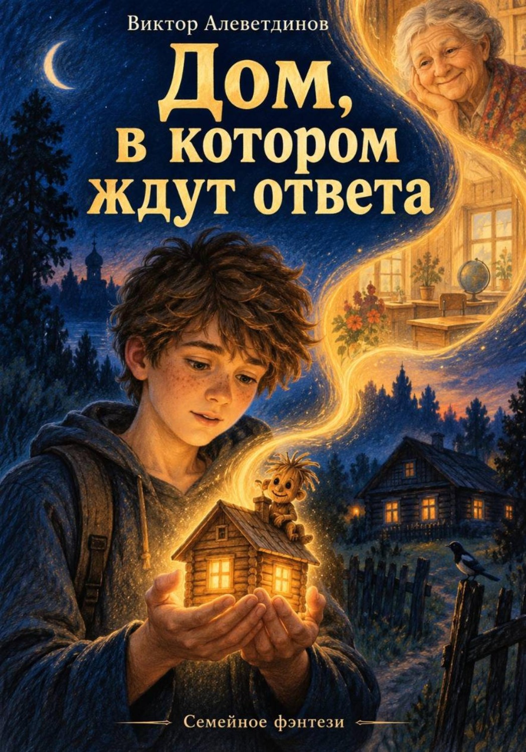 Обложка книги «Дом, в котором ждут ответа»