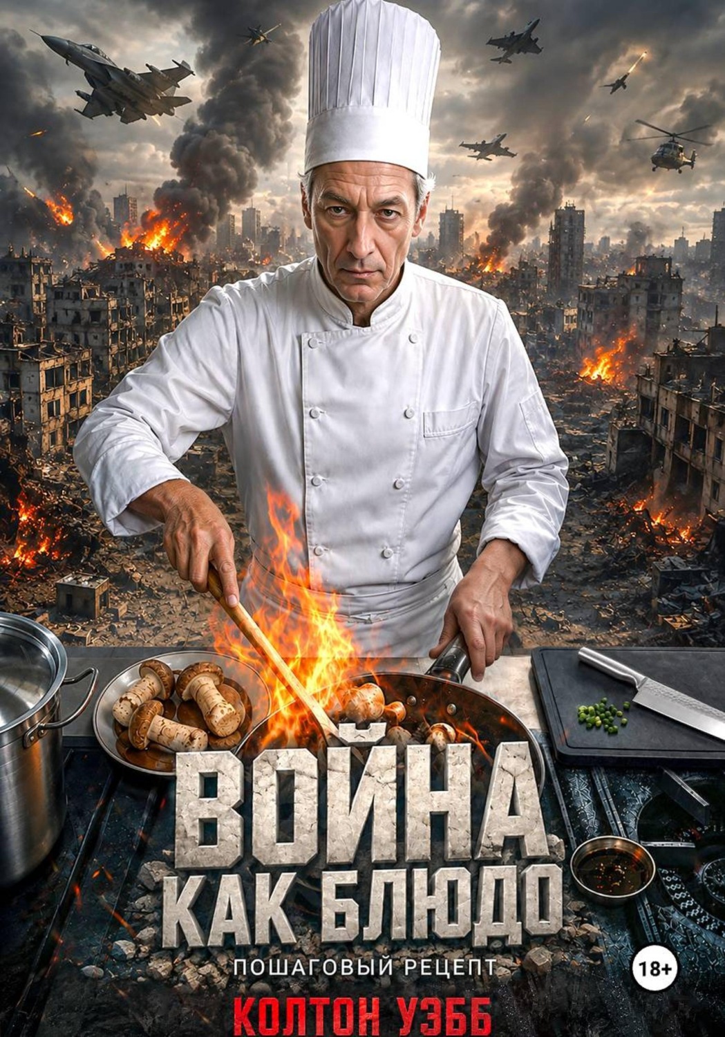 Обложка книги «Война как блюдо: пошаговый рецепт»
