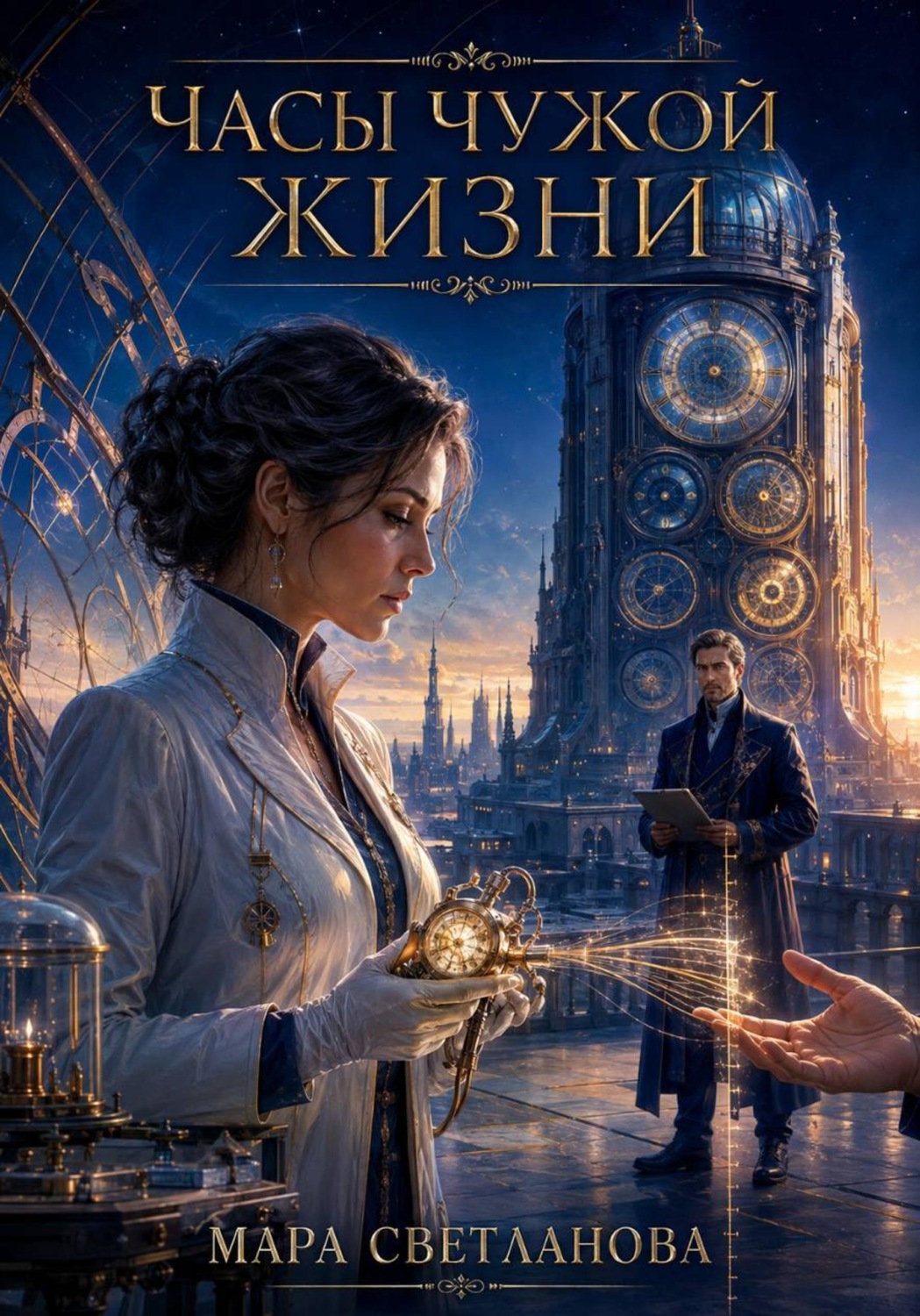 Обложка книги «Часы чужой жизни»