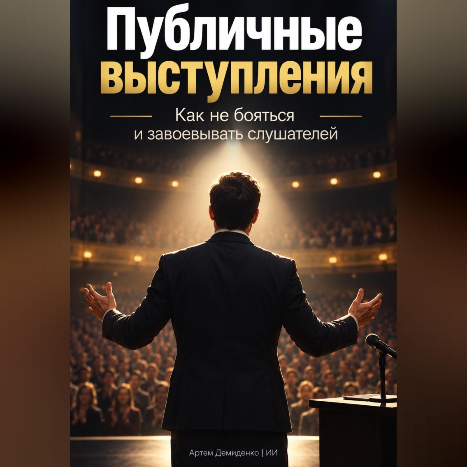 Обложка книги «Публичные выступления: Как не бояться и завоевывать слушателей»