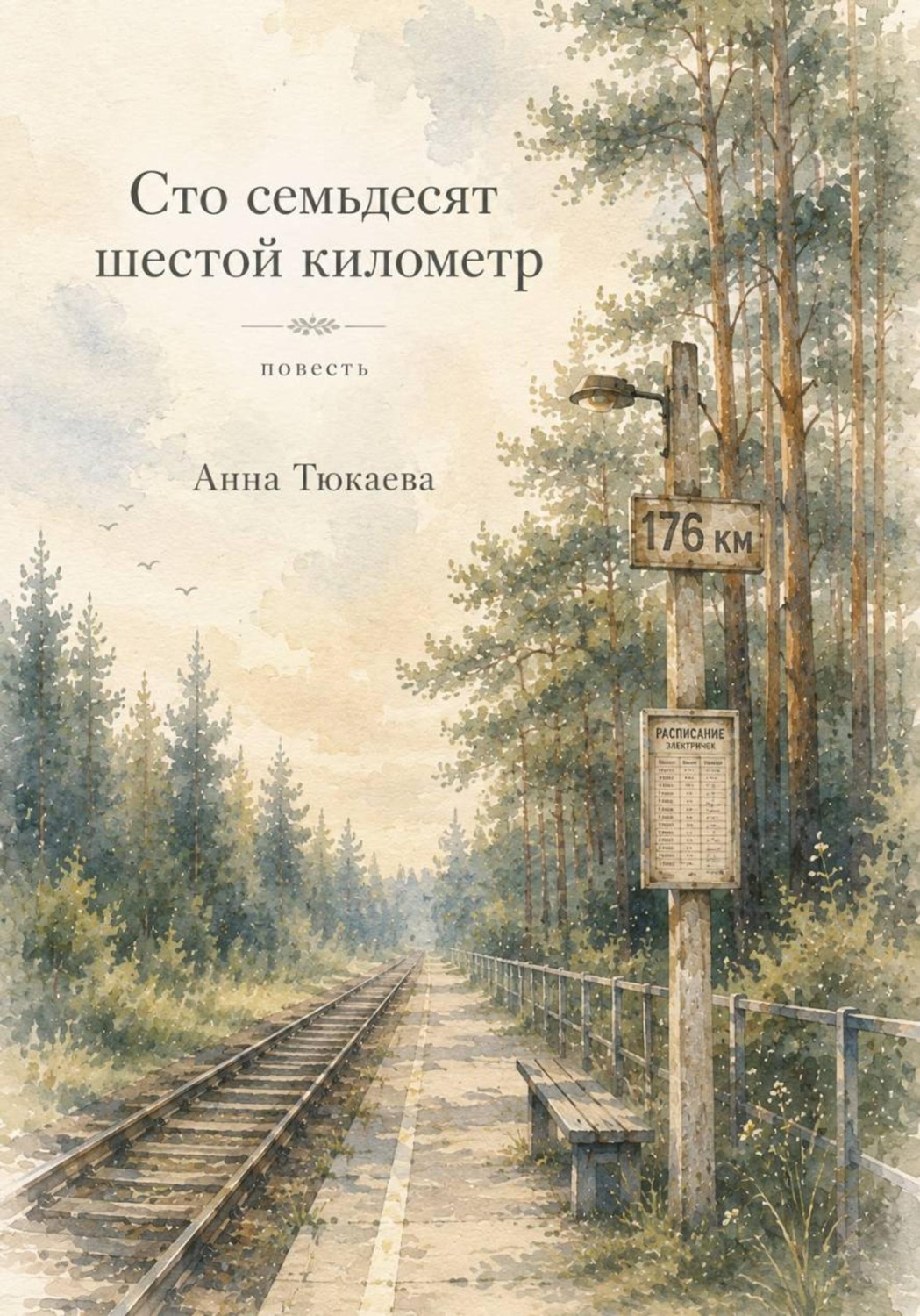 Обложка книги «Сто семьдесят шестой километр»