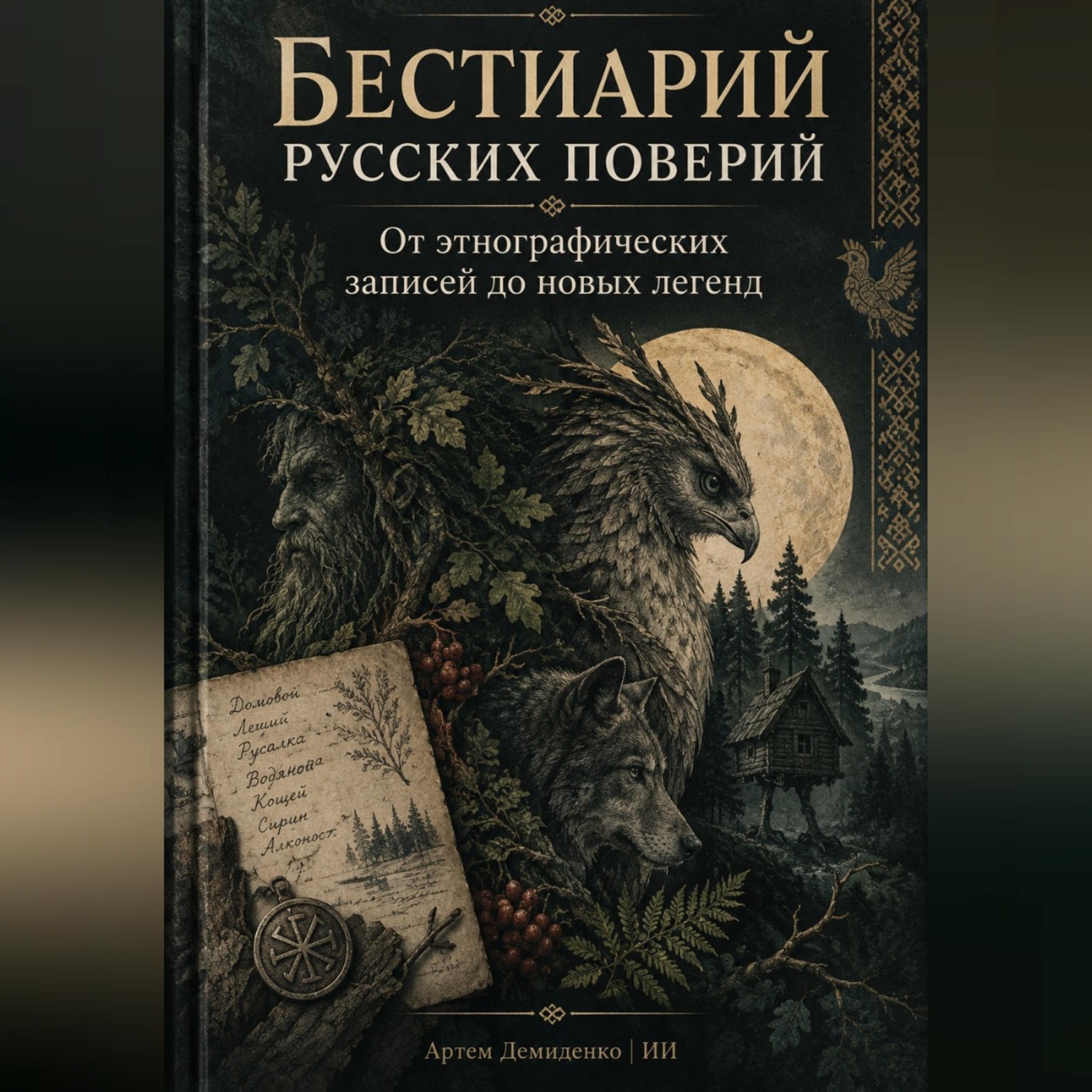 Обложка книги «Бестиарий русских поверий: От этнографических записей до новых легенд»