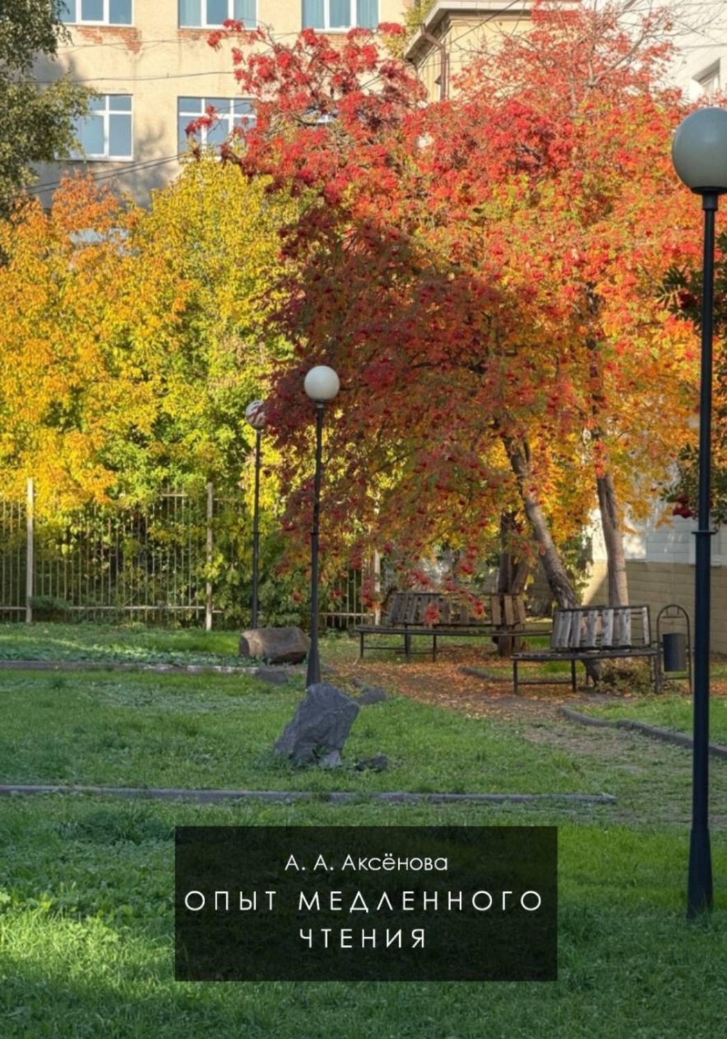 Обложка книги «Опыт медленного чтения»