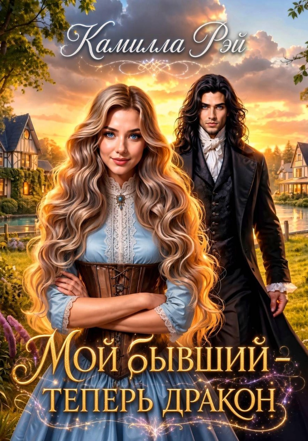 Обложка книги «Мой бывший — теперь дракон»