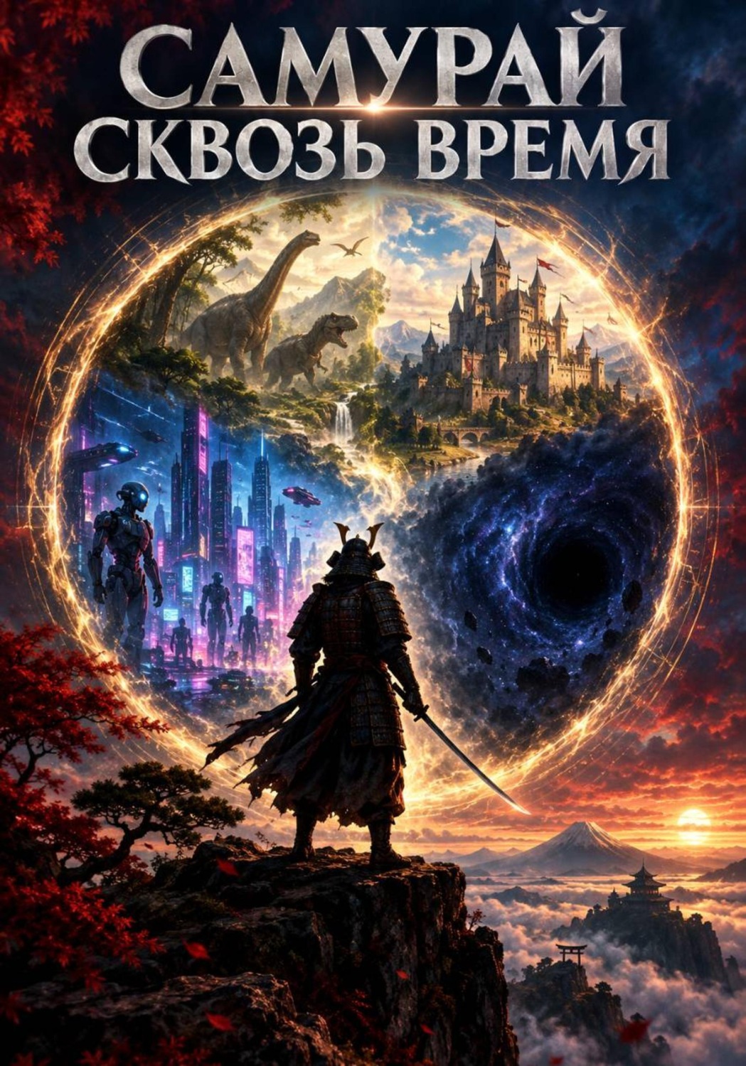 Обложка книги «Самурай сквозь время»