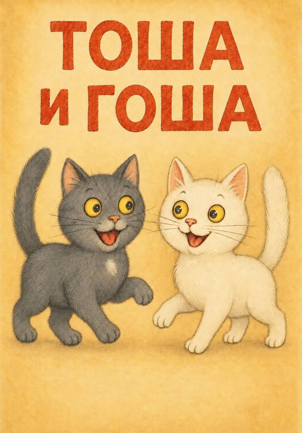 Обложка книги «Тоша и Гоша»