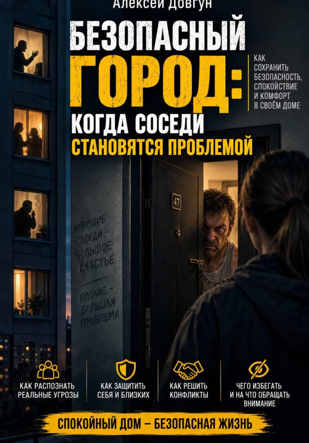 Обложка книги «Безопасный город: Когда соседи становятся проблемой»