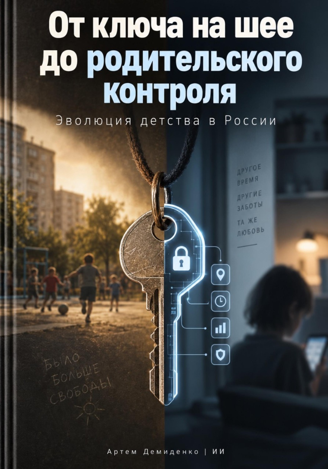 Обложка книги «От ключа на шее до родительского контроля: Эволюция детства в России»