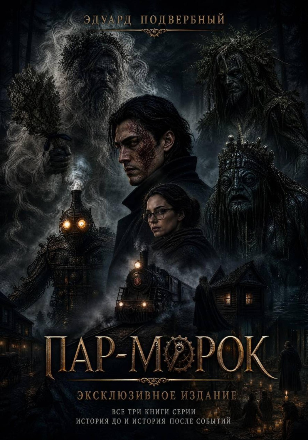 Обложка книги «Пар-Морок. Трилогия (Полное издание с эксклюзивными материалами)»