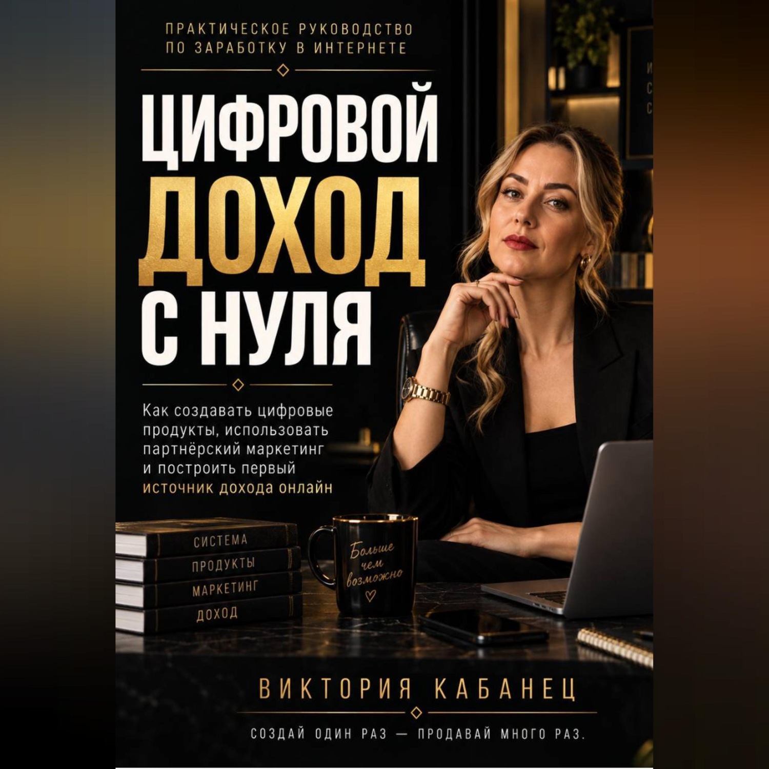 Обложка книги «ЦИФРОВОЙ ДОХОД С НУЛЯ»