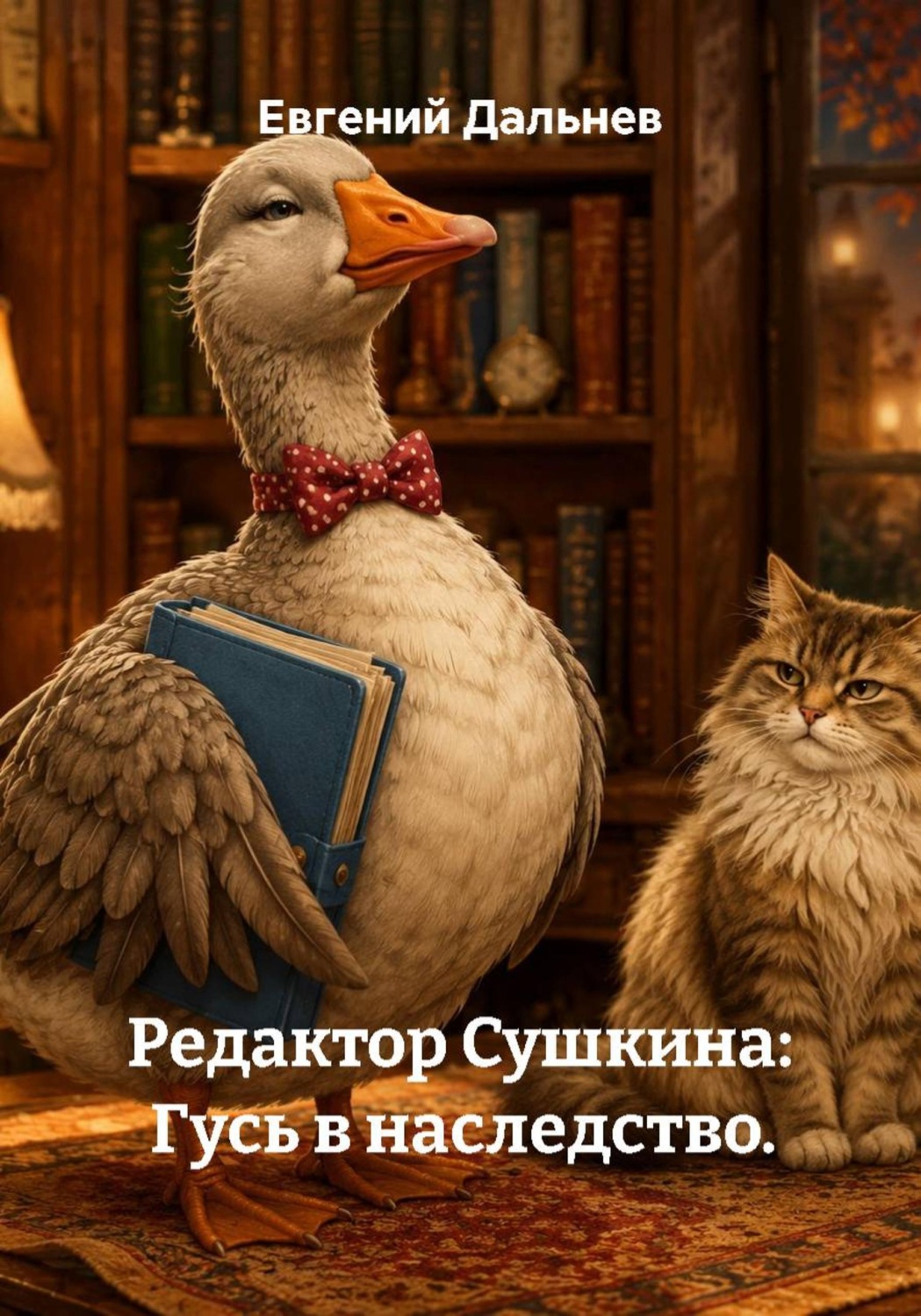 Обложка книги «Редактор Сушкина. Гусь в наследство»