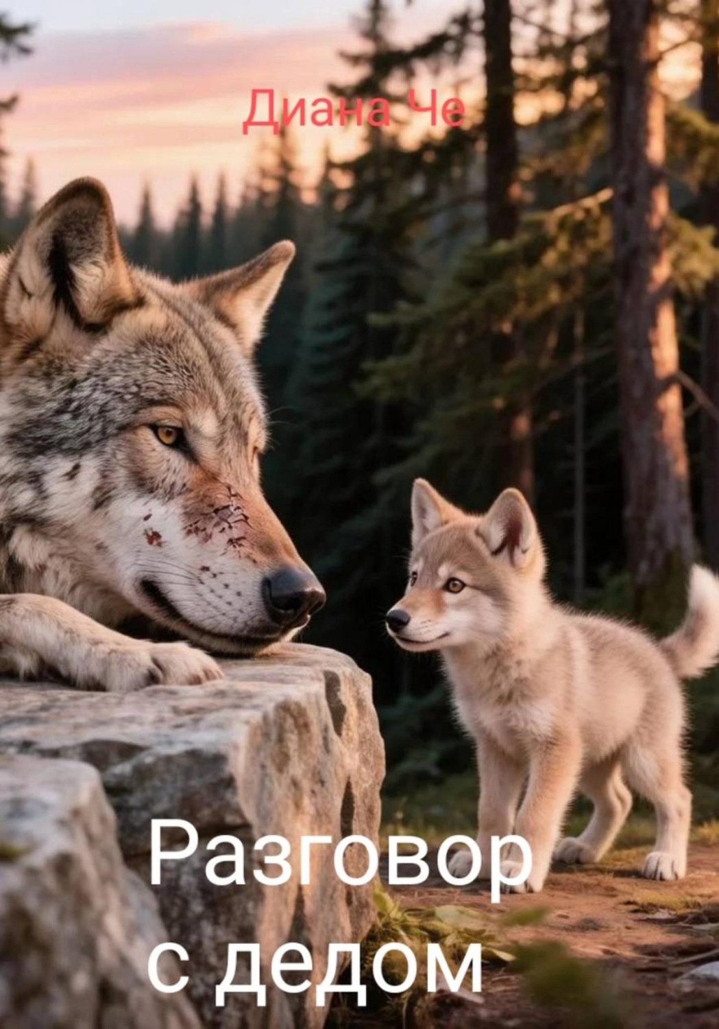 Обложка книги «Разговор с дедом»
