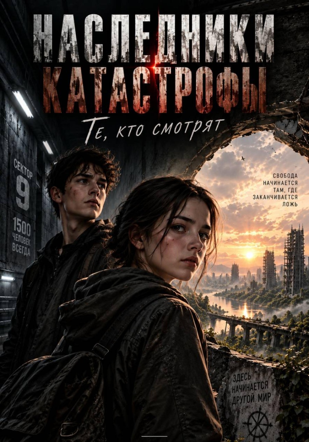 Обложка книги «Наследники катастрофы. Те, кто смотрят»
