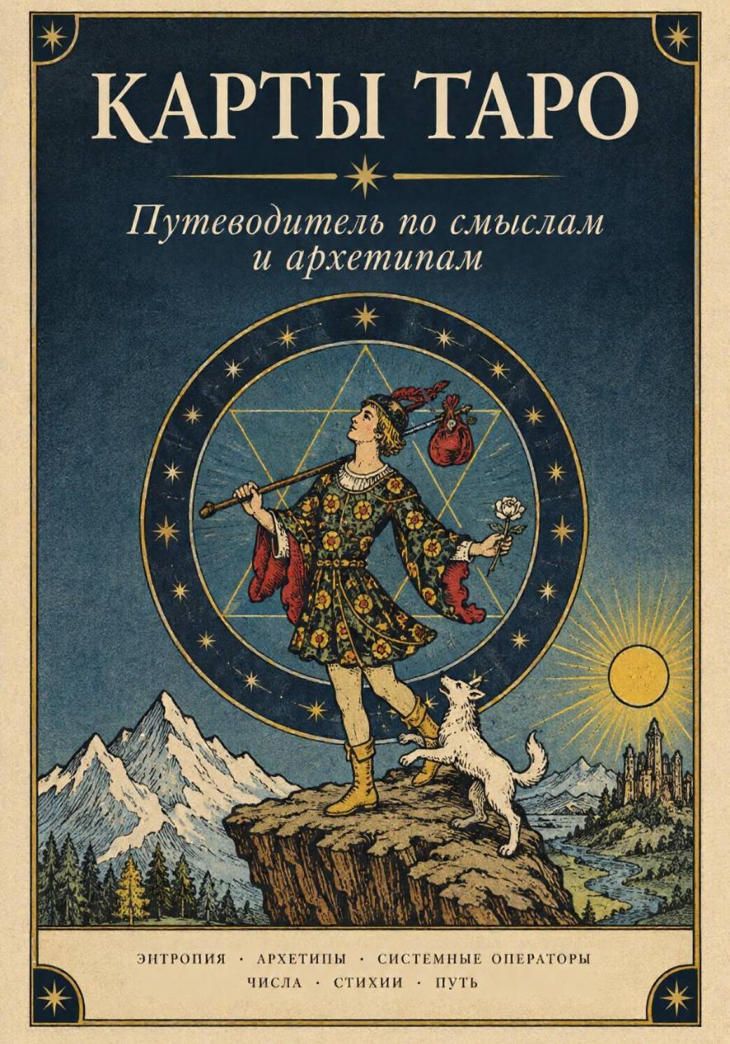Обложка книги «Карты Таро. Путеводитель по смыслам и архетипам»
