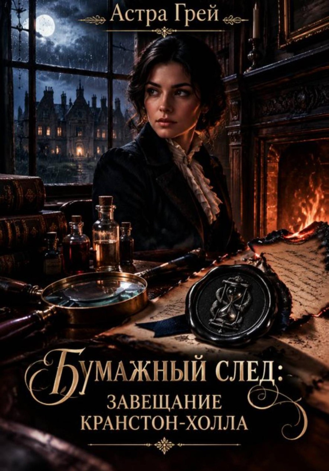 Обложка книги «Бумажный след: Завещание Кранстон-Холла»