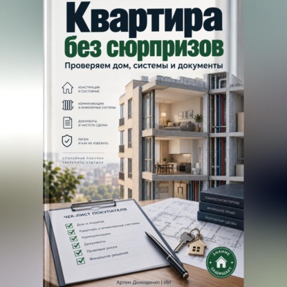 Обложка книги «Квартира без сюрпризов: Проверяем дом, системы и документы»