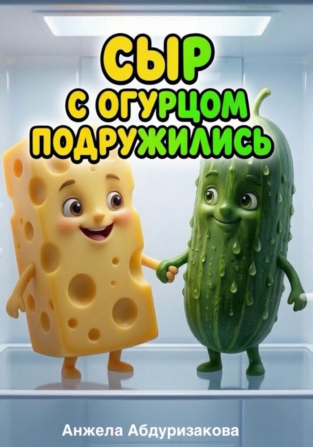 Обложка книги «Как сыр с огурцом подружились»