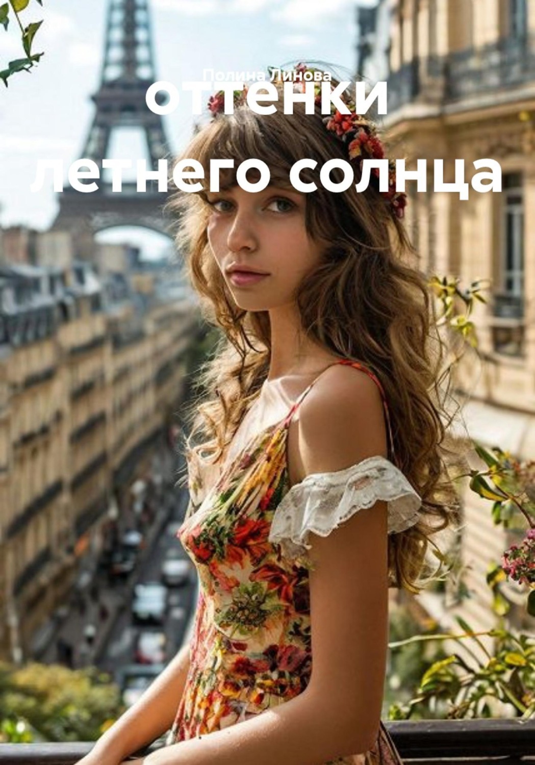Обложка книги «оттенки летнего солнца»