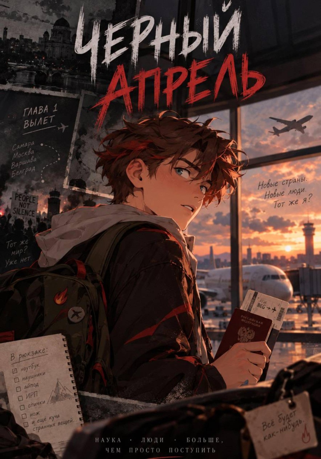 Обложка книги «Хель - Чёрный апрель»