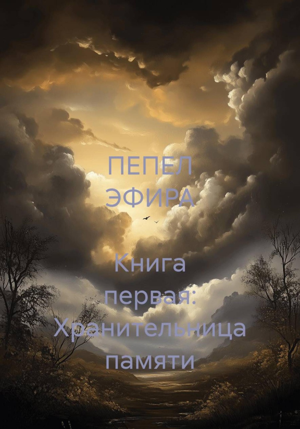 Обложка книги «ПЕПЕЛ ЭФИРА Книга первая: Хранительница памяти»